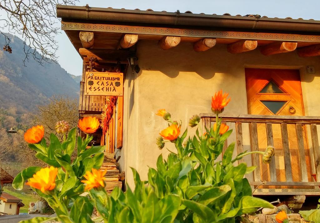 Agriturismo Casa Essenia Condino Bagian luar foto